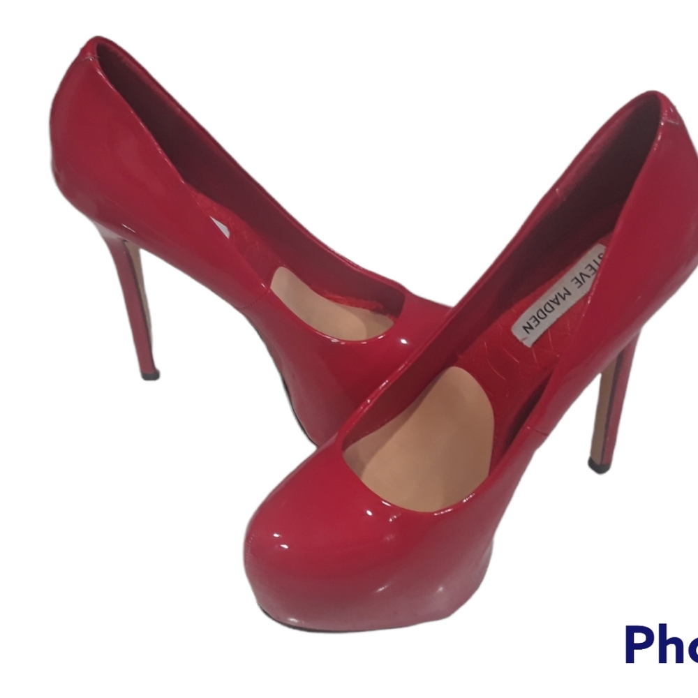 Steve Madden Red Heels
